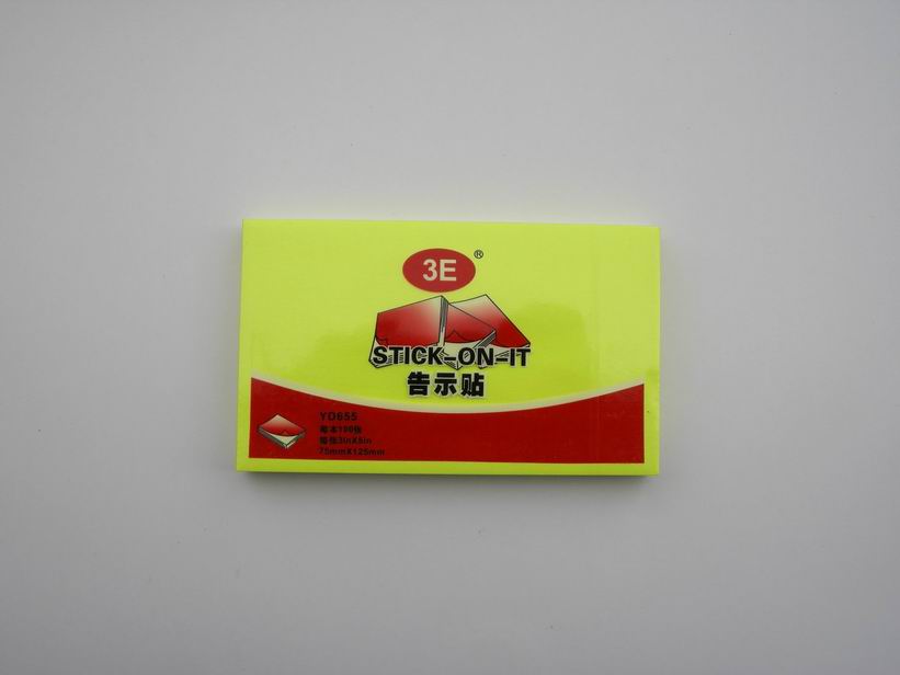Fluorescent 75*125 yellow